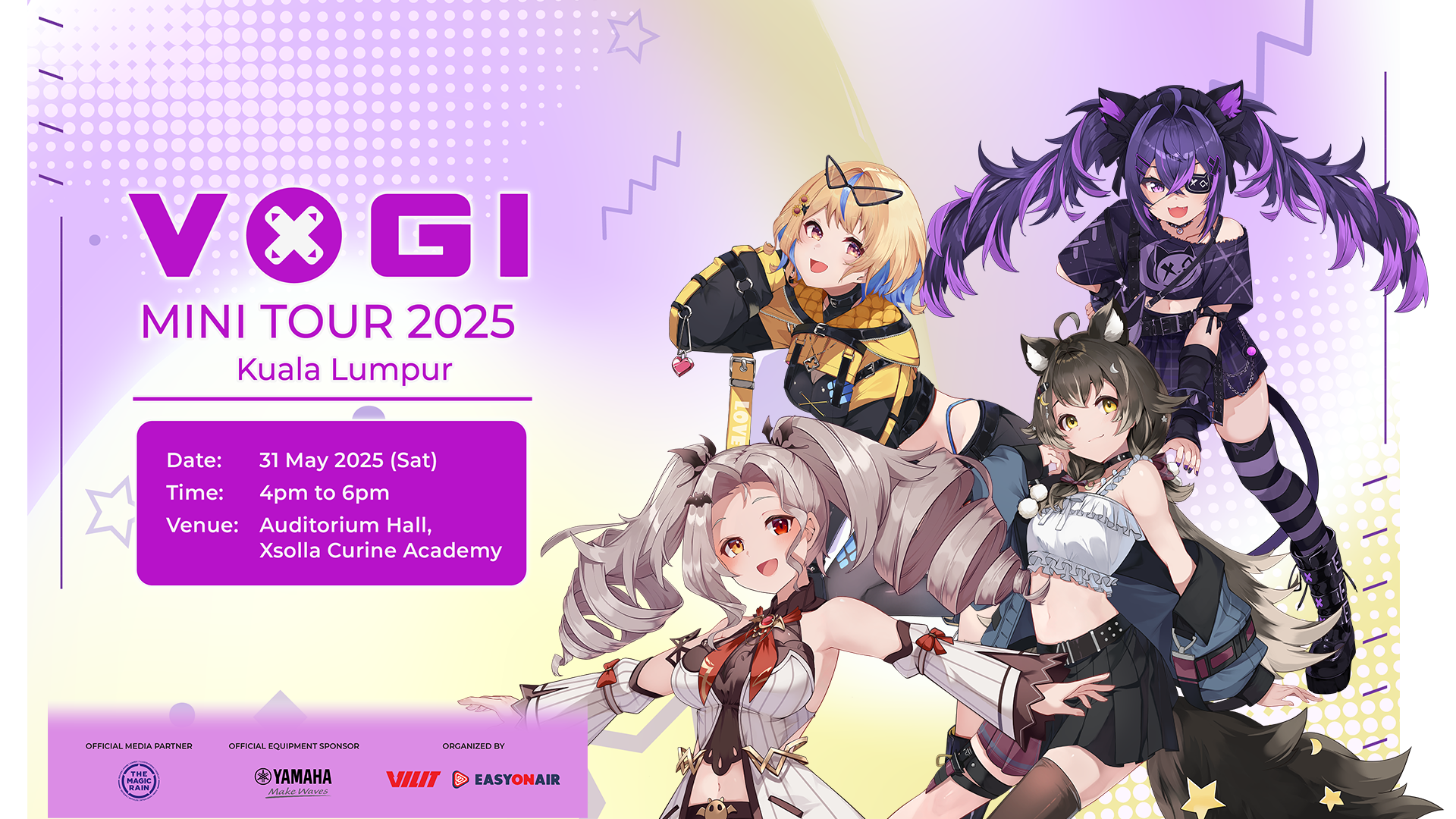 VOGI Announces Highly Anticipated VOGI First Mini Tour 2025!